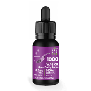 1000MG Grand Daddy Purple CBD Vape Oil