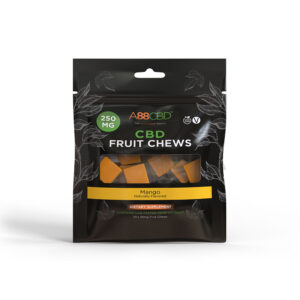 A88CBD CBD Fruit Chews - Mango 25mg 10 Count