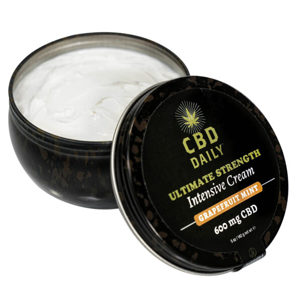 CBD Daily CBD Ultimate Strength Intensive Cream - Grapefruit Mint 600mg 5oz 5oz