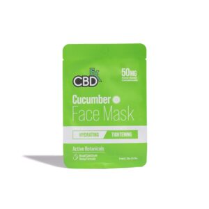 CBDfx Cucumber CBD Face Mask 50mg 50mg