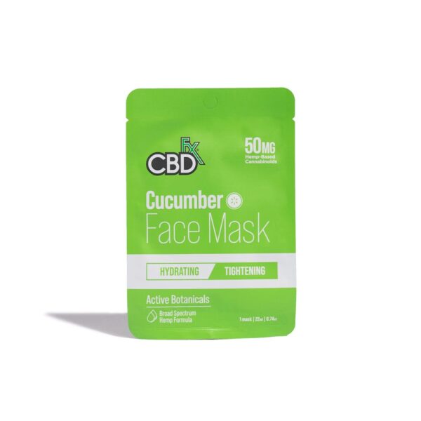 CBDfx Cucumber CBD Face Mask 50mg 50mg