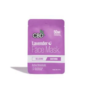 CBDfx Lavender CBD Night Face Mask 50mg