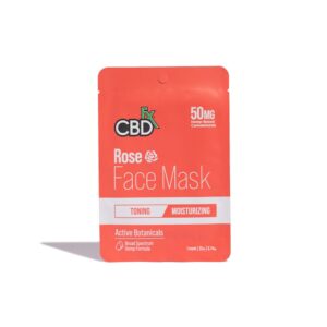 CBDfx Rose CBD Face Mask 50mg