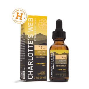 Charlottes Web CBD Tincture Oil Lemon Twist Extra Strength 30ml