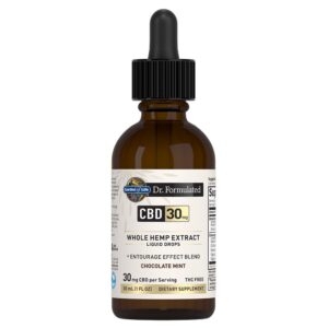 Dr. Formulated CBD Liquid Drops - Chocolate Mint 900mg