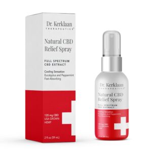 Dr. Kerklaan Therapeutics Natural CBD Relief Spray 2oz