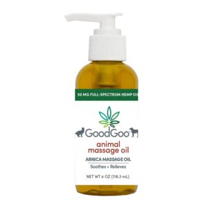 Good Goo Animal CBD Massage Oil - Arnica