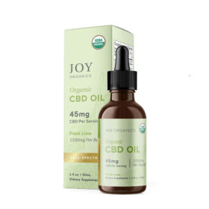 Joy Organics CBD Tincture Oil - Fresh Lime 1350mg
