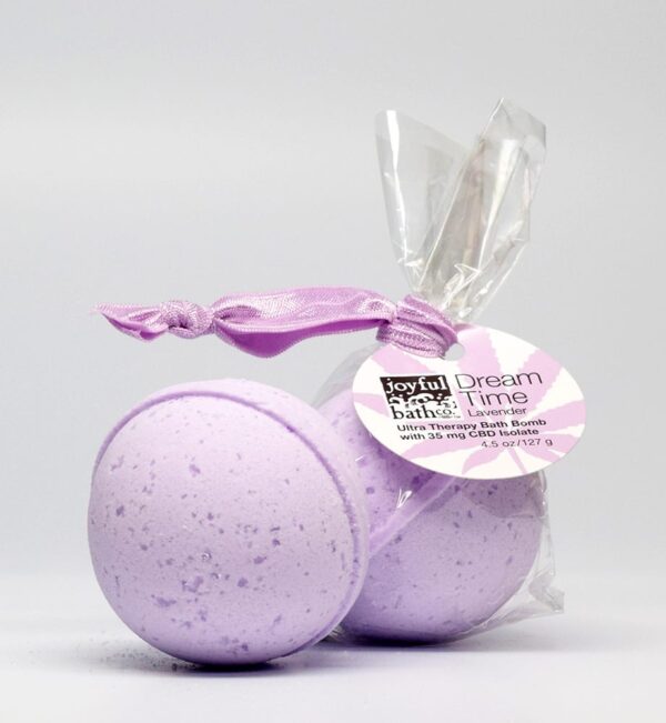 Joyful Bath Co Dream Time - Lavender CBD Bath Bomb