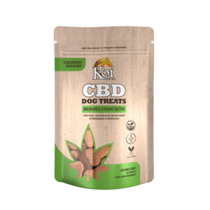 Koi CBD Calming Dog Treats - Green Apple & Peanut Butter 5mg 30 Count