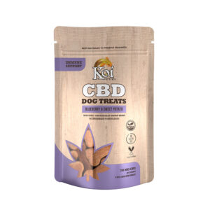 Koi CBD Immune Support Dog Treats - Blueberry & Sweet Potato 5mg 30 Count