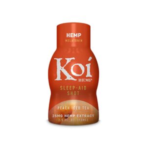 Koi CBD Wellness Shots 25mg - Peach Iced Tea