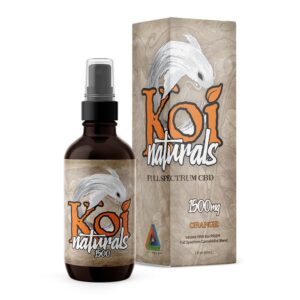 Koi Naturals Full Spectrum CBD Oil 60ml Spray - Orange 1500mg