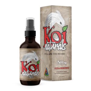 Koi Naturals Full Spectrum CBD Oil 60ml Spray - Strawberry 1500mg
