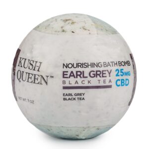 Kush Queen Earl Grey CBD Bath Bomb