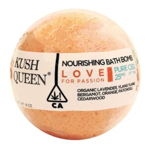 Kush Queen LOVE CBD Bath Bomb 25mg