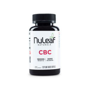NuLeaf Naturals Full Spectrum CBC Softgels 15mg 120