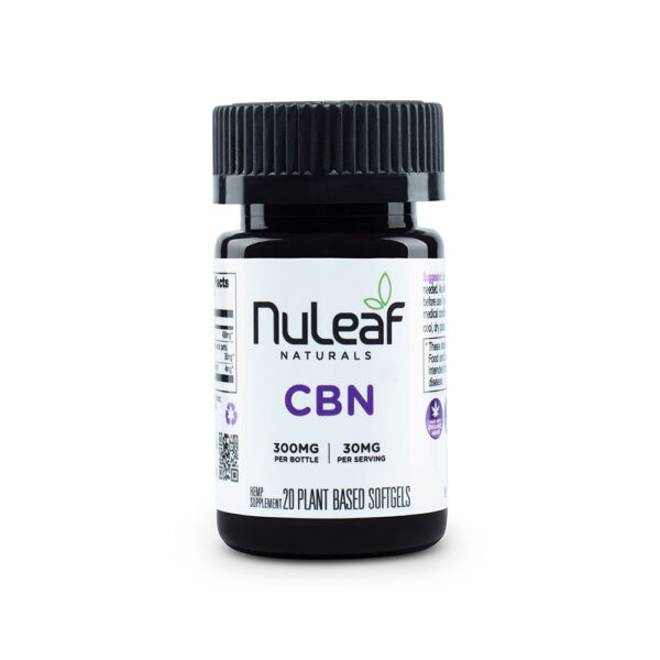 NuLeaf Naturals Full Spectrum CBN Softgels 15mg 20