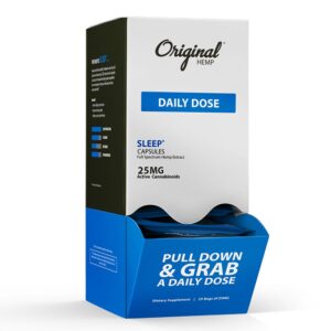 Original Hemp Sleep Capsule - Daily Dose 30 Pack