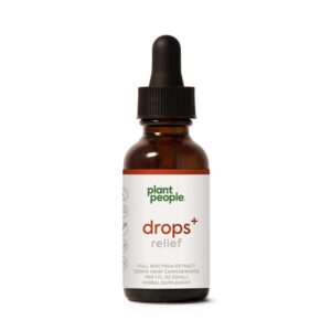 Plant People CBD Tincture Oil Drops + Relief 1440mg