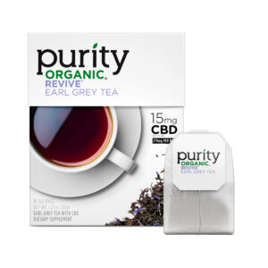Purity Organic CBD Revive Tea - Earl Grey 15mg 18 Count