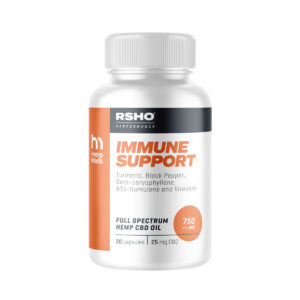 RSHO CBD Capsules - Immune Support 25mg 30 Count