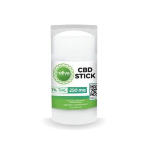 Reliva CBD Wellness Relief Cream Stick 250mg (30ml Bottle)