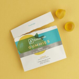Social CBD Gummies - Lemon 2