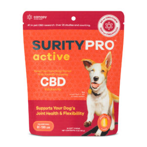 SurityPro Active CBD Soft Chews - Smoky Bacon 30 Count Large Breed