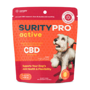 SurityPro Active CBD Soft Chews - Smoky Bacon 30 Count Small Breed