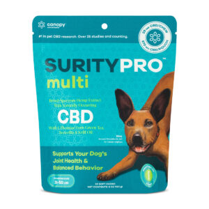SurityPro Multi CBD Soft Chews - Smoky Bacon Flavor 30 Count Medium Breed