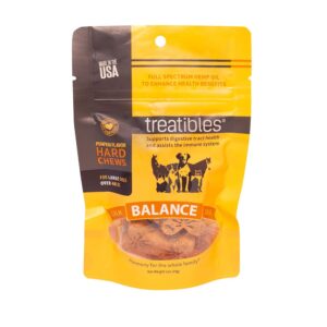 Treatibles® Large Pumpkin Grain-Free Hard Chews Introductory Pack - Balance