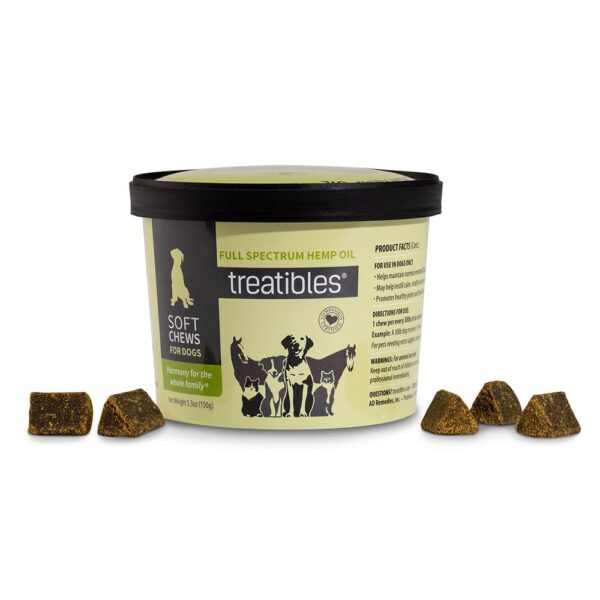 Treatibles® Soft Chews for Dogs 60ct