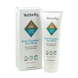 TriDerma MD® CBD Acne Clearing™ Face Wash 100mg