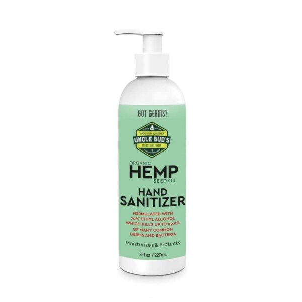 Uncle Buds Hand Sanitizer with 70% Ethanol 8oz