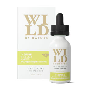 Wild by Nature CBD Tincture Oil - Inspire 3000mg