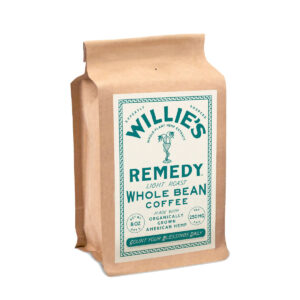 Willies Remedy CBD Coffee Light Roast Blend - Whole Bean 250mg 8oz
