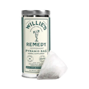 Willies Remedy CBD Tea Bags - Peppermint 200mg 16 Count