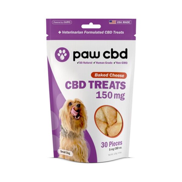 cbdMD CBD Dog Treats 30 Count - Baked Cheese 150mg