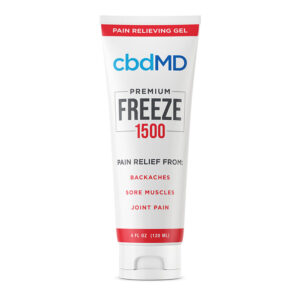 cbdMD CBD Freeze Pain Relief Gel Squeeze 1500mg