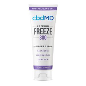 cbdMD CBD Freeze Pain Relief Gel Squeeze 300mg
