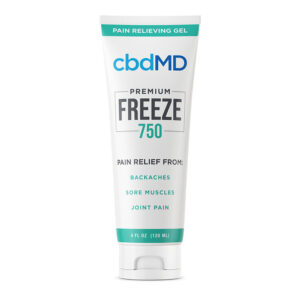 cbdMD CBD Freeze Pain Relief Gel Squeeze 750mg