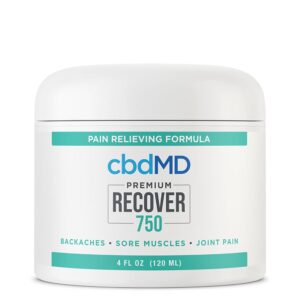 cbdMD CBD Inflammation Formula - Recover 4oz Tub 750mg