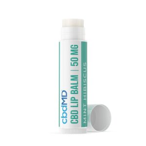 cbdMD CBD Lip Balm - Mint Hibiscus 50mg