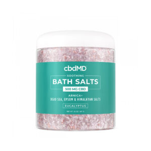 cbdMD CBD Soothing Bath Salts - Eucalyptus 20oz