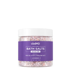 cbdMD CBD Soothing Bath Salts - Lavender 4oz