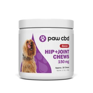 cbdMD Pet CBD Hip+Joint Chews for Dogs - Bacon 150mg