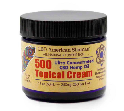 American Shaman 500 CBD Cream