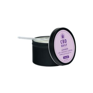 CBD Daily 3-in-1 Massage Candle Lavender Scent 60mg 6oz