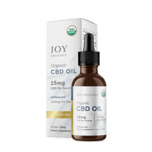 Joy Organics CBD Tincture Oil - Natural 450mg